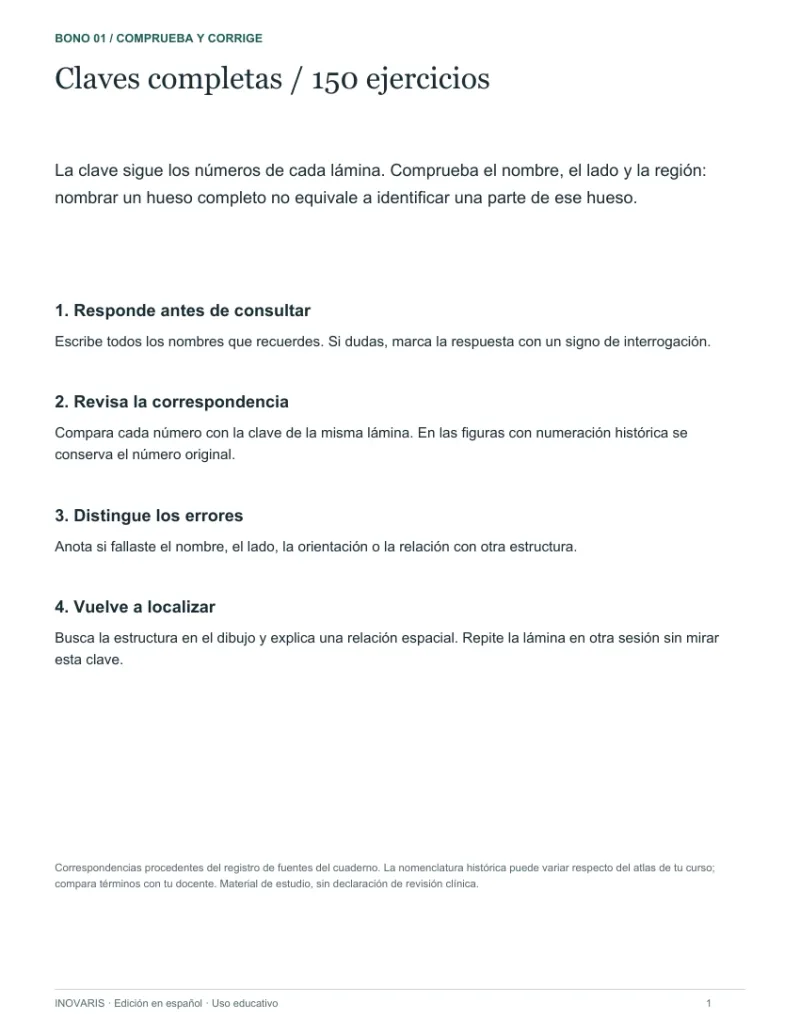 Claves completas